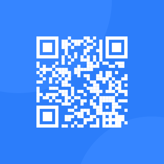 A QR code that, when scanned, leads to Frontend Mentor.